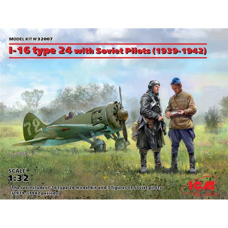 I-16 type 24 with Soviet Pilots(1939-42) Limited