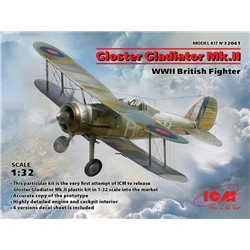 Gloster Gladiator Mk.II, WWII British Fighter