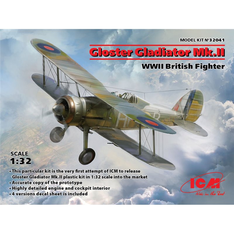 Gloster Gladiator Mk.II, WWII British Fighter