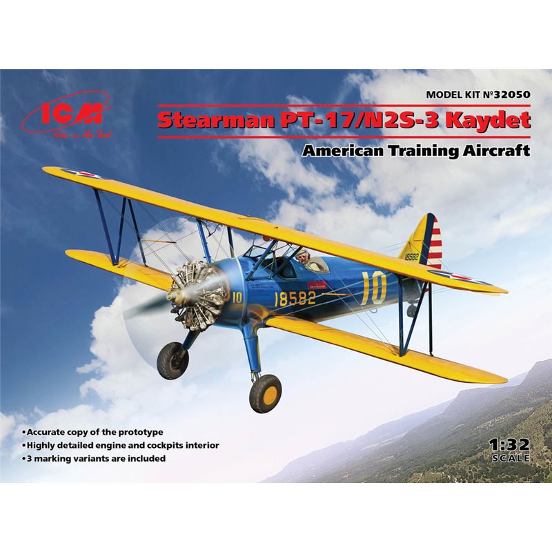 Stearman PT-17/N2S-3 Kaydet , American Training Aircraft