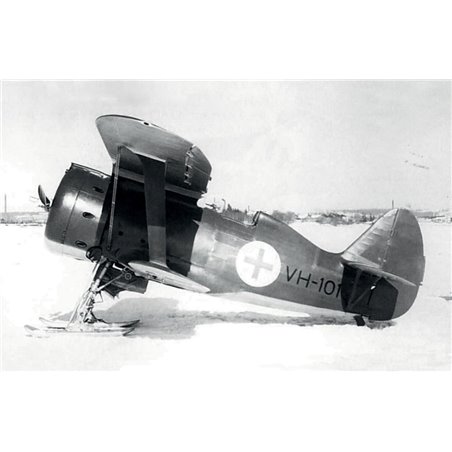 I-153,WWII Finnish Air Force Fighter winter version