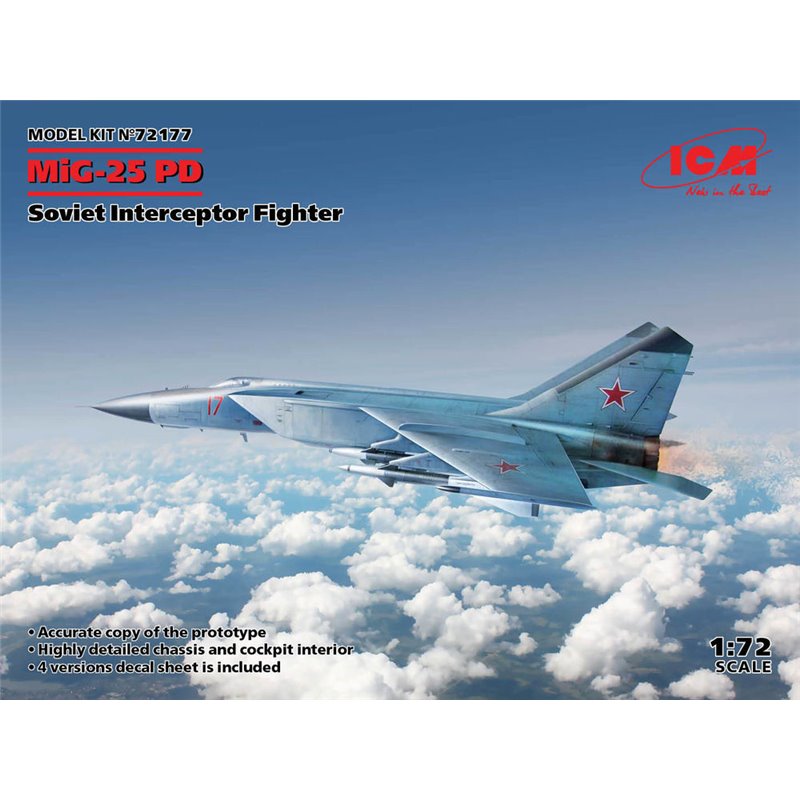 MiG-25 PD, Soviet Interceptor Fighter