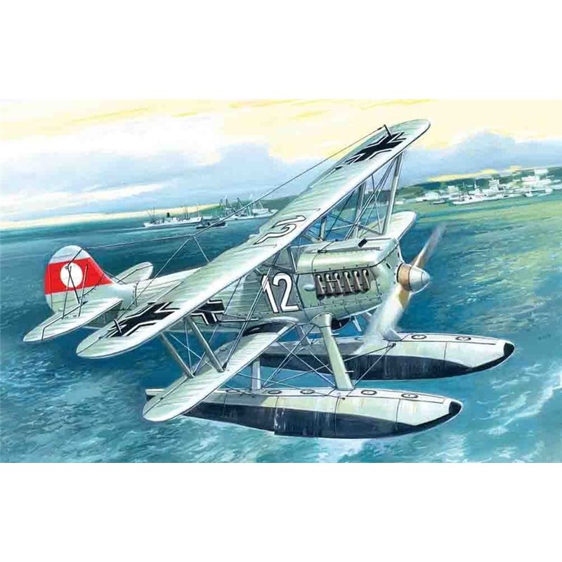 Heinkel  He 51B-2 German Fighter Seaplane