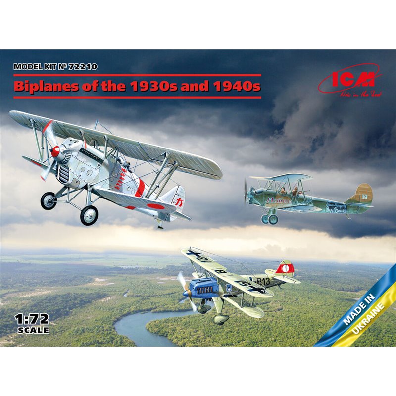 Biplanes of the 1930s and 1940s (??-51A-1, Ki-10-II, U-2/Po-2VS)