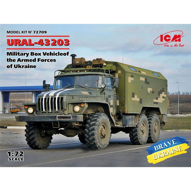 URAL-43203, Military Box Vehicle of the Armed Forces of Ukraine