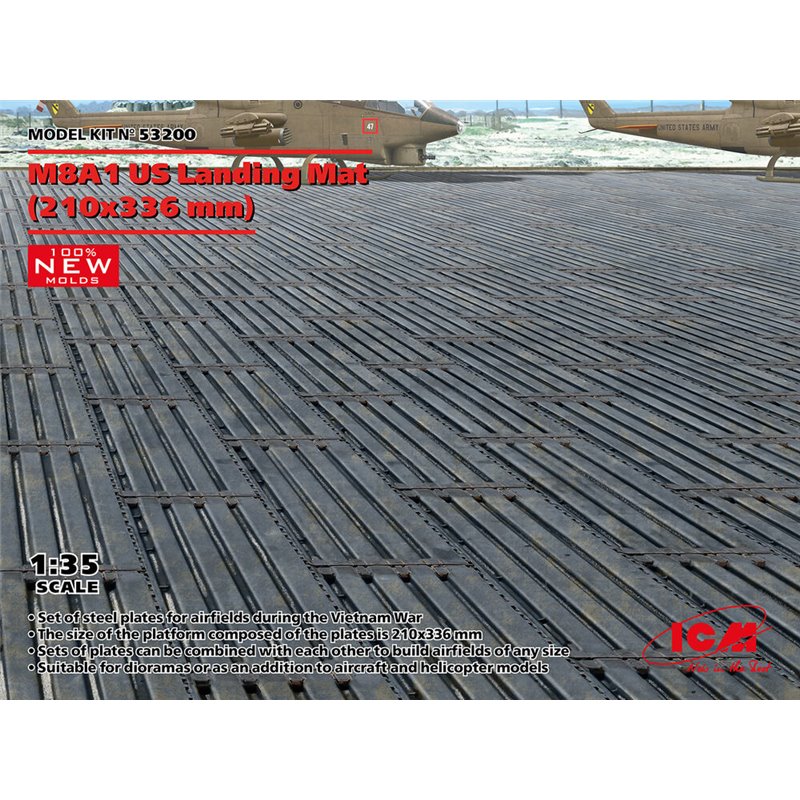 M8A1 US Landing Mat (210?336 mm) (100% new molds)