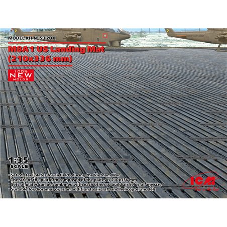 M8A1 US Landing Mat (210?336 mm) (100% new molds)