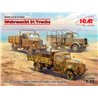 Wehrmacht 3t Trucks (V3000S, KHD S3000, L3000S)