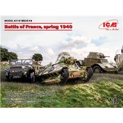 Battle of France, spring 1940 (Panhard 178 AMD-35,FCM 36,Laffly V15T)