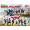 Fierce battle. American Civil War(Union Infan,UnionInfaSet 2,ConfederInfSet 2