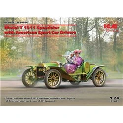 Model T 1913 Speedster with American Sport Car Drivers