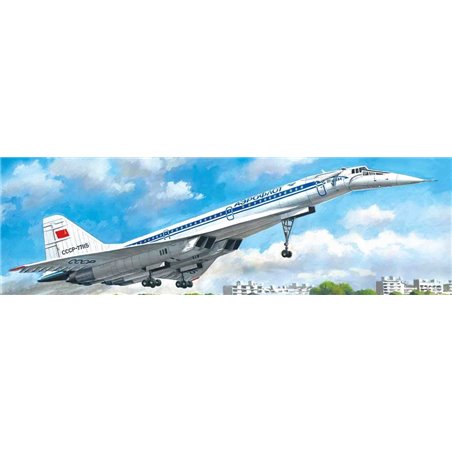 Tupolev-144D, Soviet Supersonic Passenger Aircraft