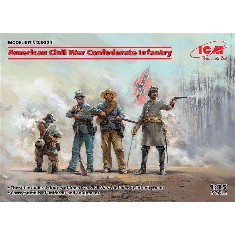 American Civil War Confederate Infantry