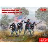 American Civil War Union Infantry. Set #2 (100% new molds)