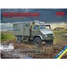 Unimog S 404 with box body,German military truck