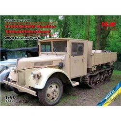 V3000S/SSM Maultier Einheitsfahrerhaus, WWII German Truck