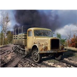 KHD S3000/SS M Maultier WWII German Semi-Tracked Truck