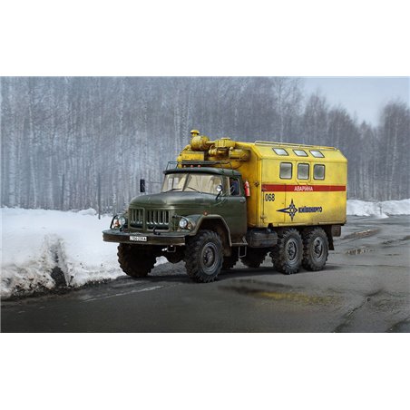 ZiL-131 Emergency Truck,Soviet Vehicle