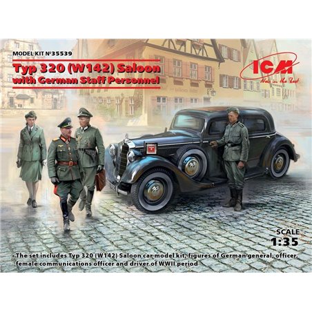 Typ 320 (W142) Saloon with German Staff Personnel, Limited