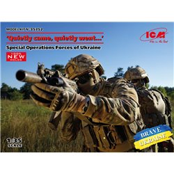 Quietly came,quietly went. Special Operations Forces of Ukraine(4 fig)new molds