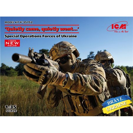 Quietly came,quietly went. Special Operations Forces of Ukraine(4 fig)new molds