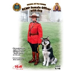 RCMP Female Officer with dog