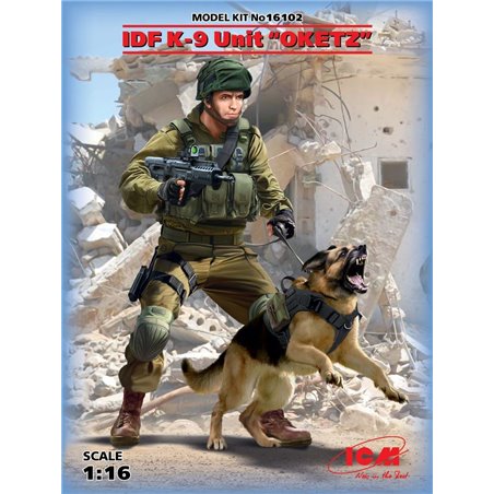 IDF K-9 Unitz OKETZ with dog