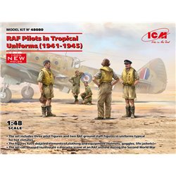 RAF Pilots in Tropical Uniforms (1941-1945) (100% new molds)