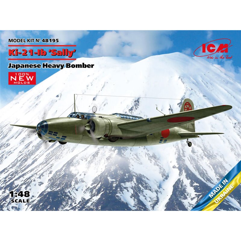 Ki-21-Ib Sally Japanese Heavy Bomber (100% new molds)