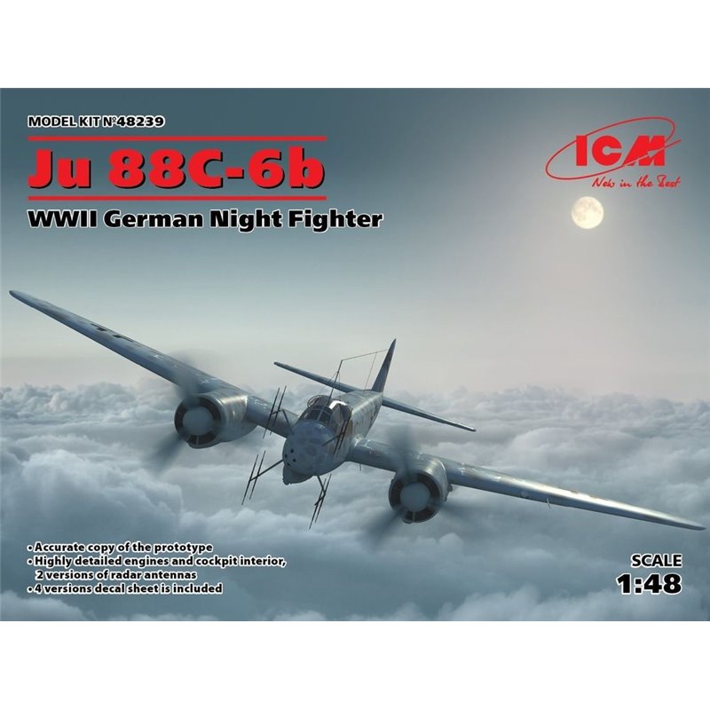 Ju 88C-6b, WWII German Night Fighter