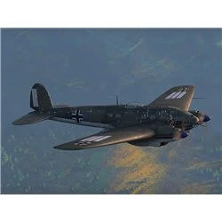 He 111H-3 WWII German Bomber (100% new molds)