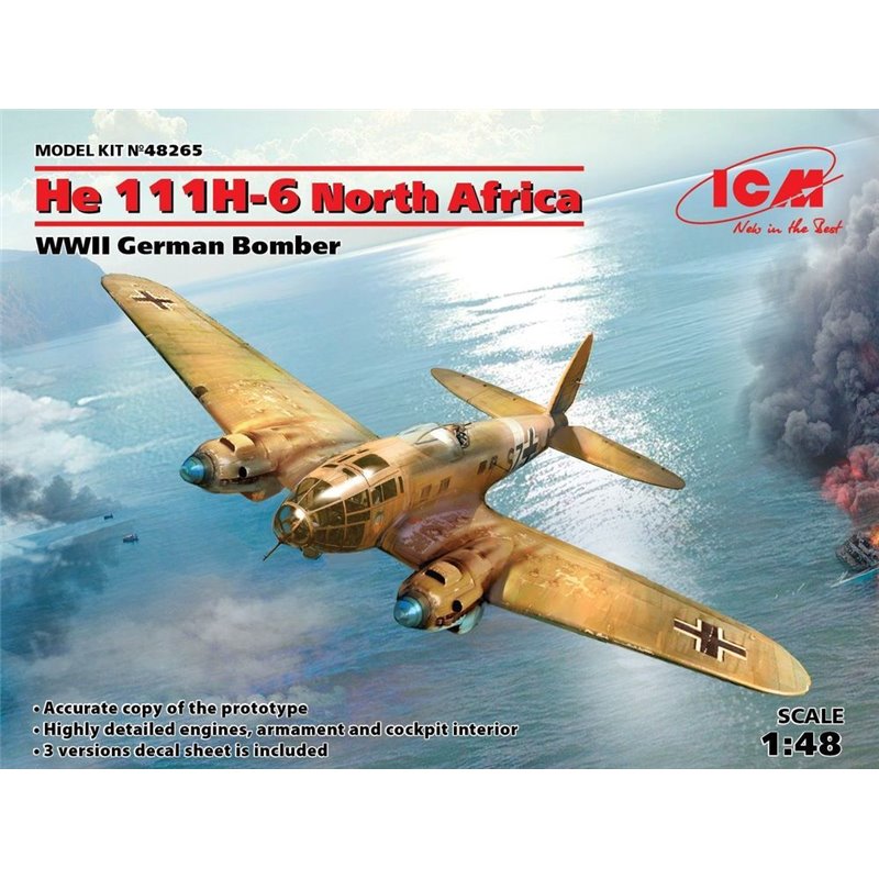 He 111H-6 North Africa,WWII German Bombe Limited