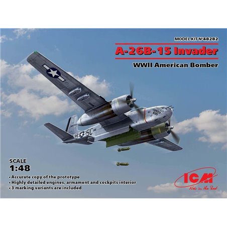 A-26B-15 Invader,WWII American Bomber