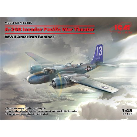 A-26 Invader Pacific War Theater, WWII American Bomber