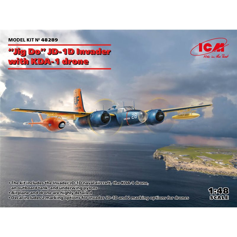 ''Jig Dog' JD-1D Invader with KDA-1 drone