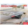 WWII German Torpedo Trailer (100% new molds)