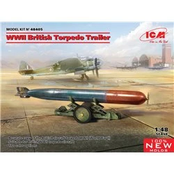 WWII British Torpedo Trailer (100% new molds)