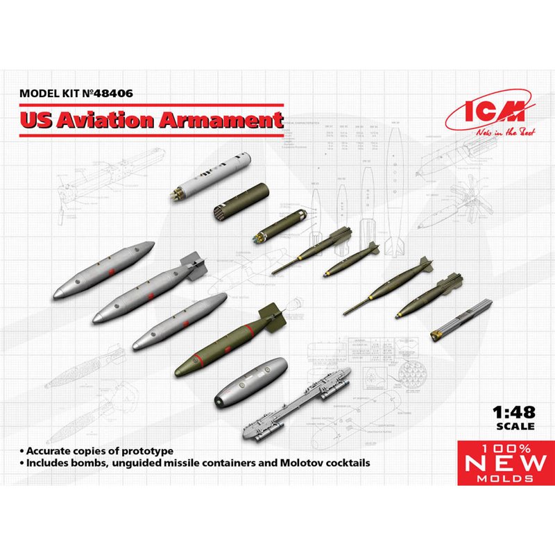 US Aviation Armament (100% new molds)