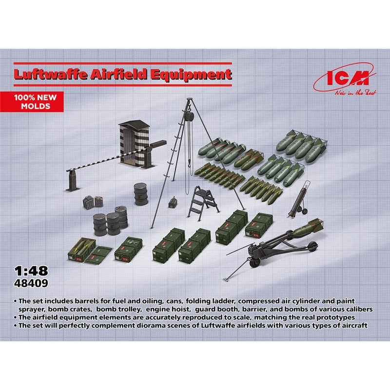 LW Airfield Equipment (100% new molds)