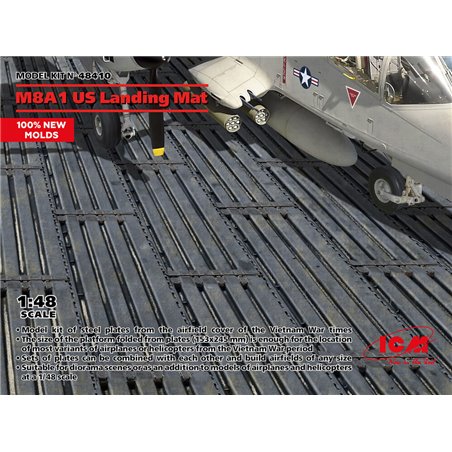 M8A1 US Landing Mat (153x245 mm) (100% new molds)