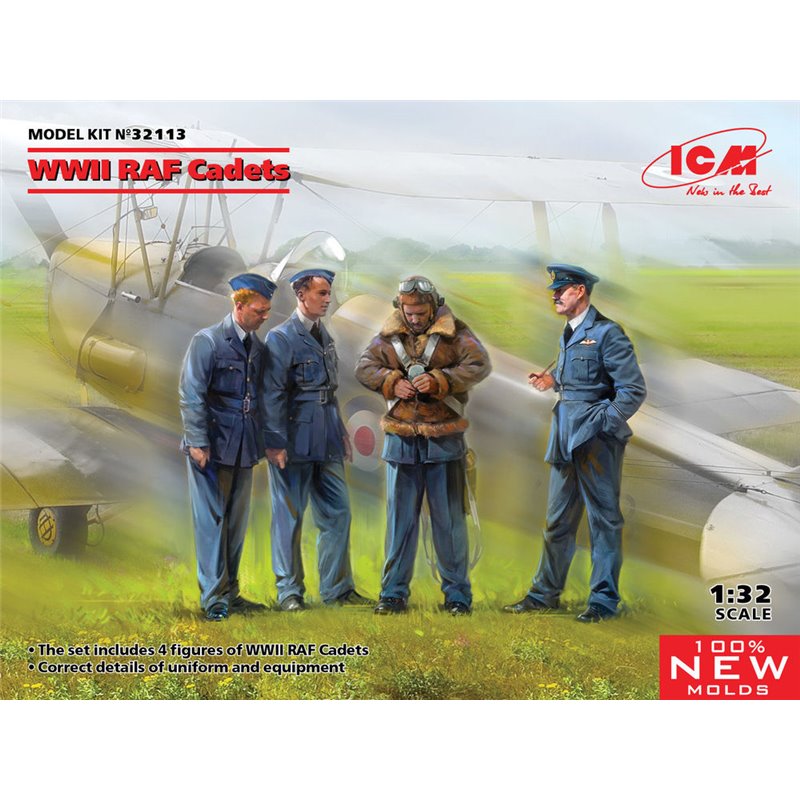 WWII RAF Cadets (100% new molds)