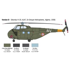 Italeri 1/72 Sikorsky H-19 Chickasaw - Helicóptero Multimisión