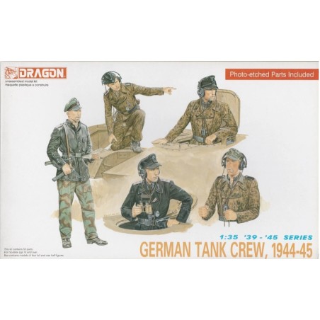 Dragon 1/35 German Tank Crew 1944-45