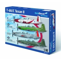 Isradecal 1/48 T-6A/C Texan II of the IAF, USAF and Argentina AF