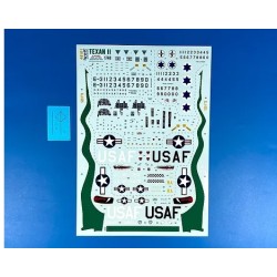 Isradecal 1/48 T-6A/C Texan II of the IAF, USAF and Argentina AF