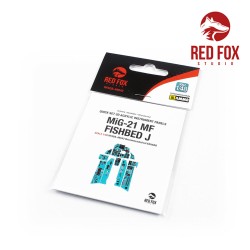 Red Fox Studio 1/48 MiG-21 MF Fishbed J (for Eduard kit) - Model Guide