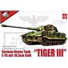 German WWII E-75 heavy tank King tiger IIIwith 105mm gun