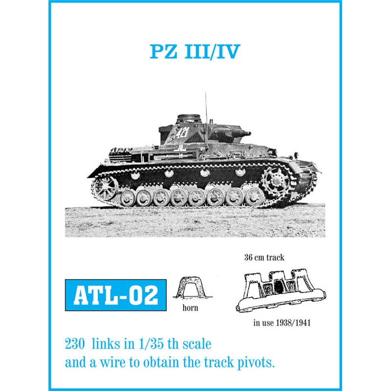 Tracks for Pz III (A-G) / Pz IV (A-D)