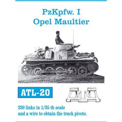 Tracks for Pz I / Opel Maultier