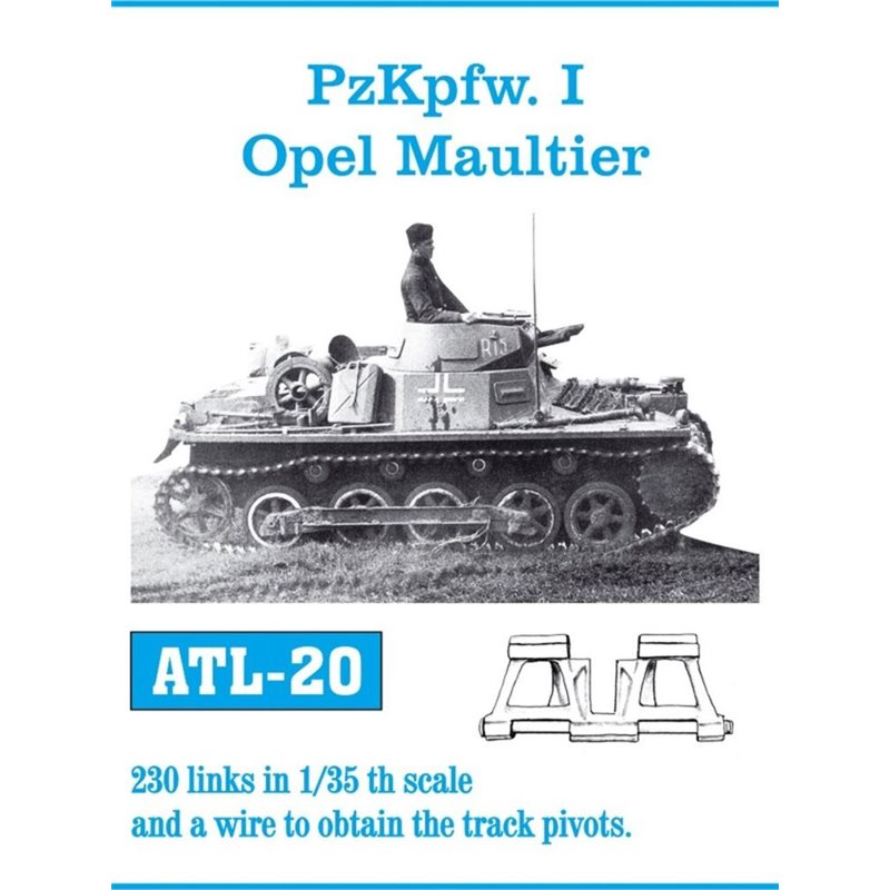 Tracks for Pz I / Opel Maultier